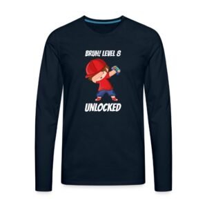 8 Year Old Birthday Dabbing Boy Bruh 8th